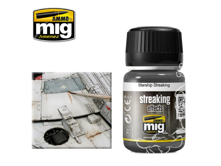 MIG vieillissement maquette 1209 STREAKING Effet Starship - Vaisseaux 35ml