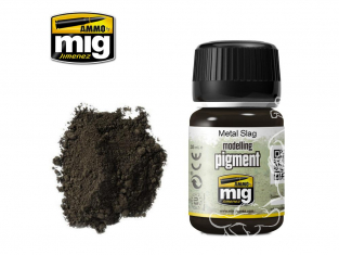 MIG pigments 3020 Scorie métallique - Metal Slag 35ml