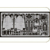 Eduard photodecoupe 48585 F6F Hellcat undercarriage 1/48