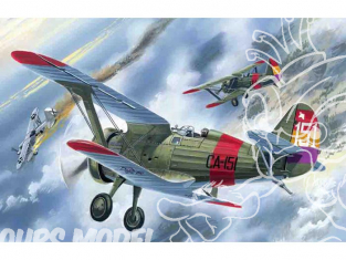 Icm maquette avion 72061 Polikarpov I-15 "Chato" 1/72