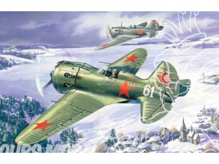 Icm maquette avion 72071 Polikarpov I-16 type 24 1/72