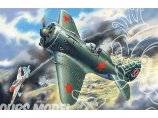 Icm maquette avion 72072 Polikarpov I-16 type 18 WWII 1/72