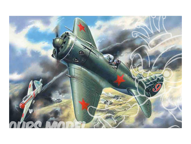 Icm maquette avion 72072 Polikarpov I-16 type 18 WWII 1/72