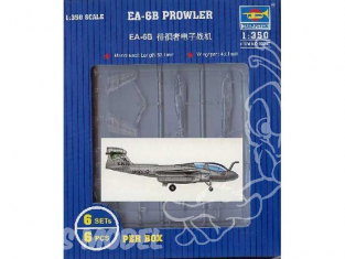 Trumpeter maquette avion 06237 SET DE 6 AVIONS EA-6B PROWLER 1/350