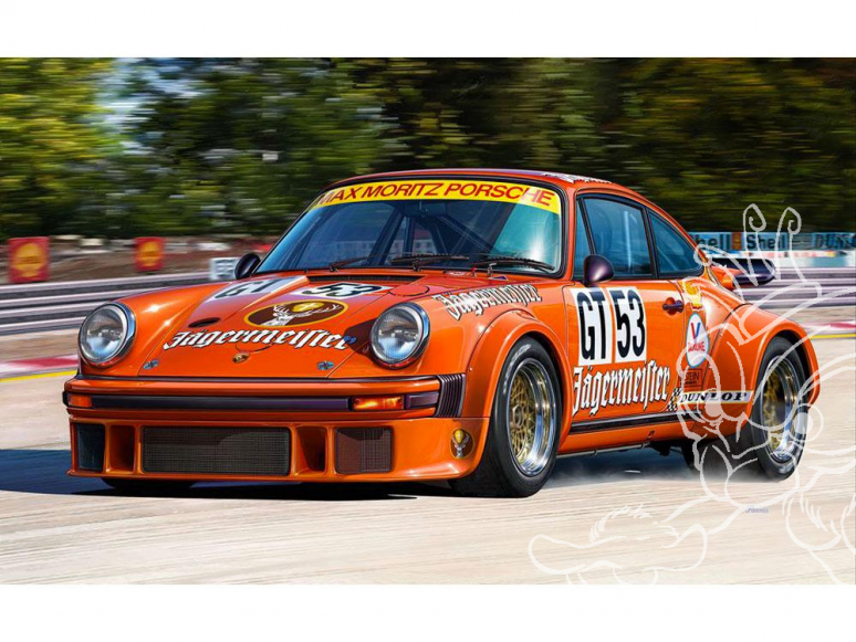 Revell maquette voiture 07031 Porsche 934 RSR Jägermeister 1/24