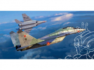 TRUMPETER maquette avion 01677 MIG-29UB "FULCRUM" (Izdeliye 9-51) 2010 1/72