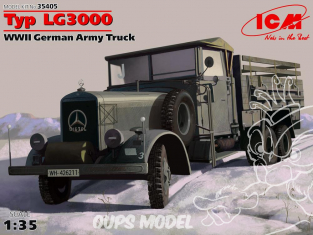 Icm maquette militaire 35405 Mercedes-Benz Type LG3000 WWII 1/35