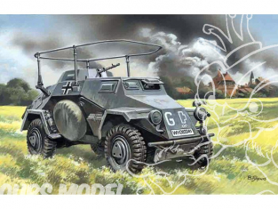 Icm maquette militaire 72421 Sd.Kfz.223 Communication Radio WWII 1/72