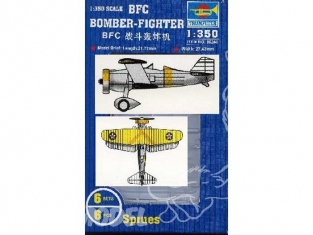 Trumpeter maquette avion 06246 SET DE 6 AVIONS CURTISS BFC-2 GOSHAWK 1/350