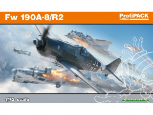 EDUARD maquette avion 70112 Focke-Wulf Fw 190A-8/R2 ProfiPack 1/72