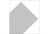 maquett 611-02 1 plaque de PVC souple grille droite 194x320mm 0,32mm