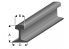 maquett 460-51/3 1 Profilé de rail gris acier HO ou et TT 1/87 ou 1/120