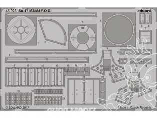 EDUARD photodecoupe avion 48923 F.O.D. Sukhoi Su-17 M3/M4 Kitty Hawk 1/48