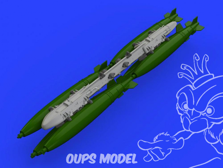 Eduard kit d'amelioration brassin 632102 MER - Multiple Ejector Rack 1/32