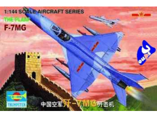 Trumpeter maquette avion 01327 F-7MG CHINOIS 1/144