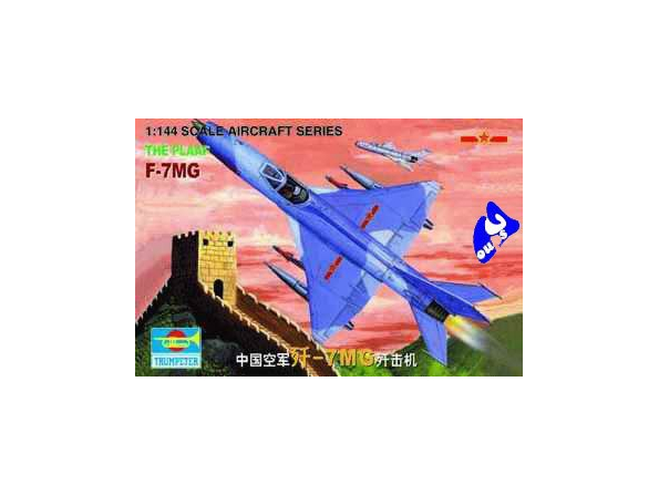 Trumpeter maquette avion 01327 F-7MG CHINOIS 1/144