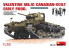 MINI ART maquette militaire 35123 CHAR MOYEN VALENTINE Mk.VI (fabrication Canadienne) début de production 1/35