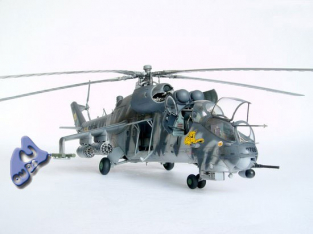 Trumpeter maquettes helico 05103 MIL-MI 24V HIND-E 1/35