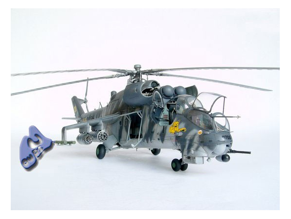 Trumpeter maquettes helico 05103 MIL-MI 24V HIND-E 1/35