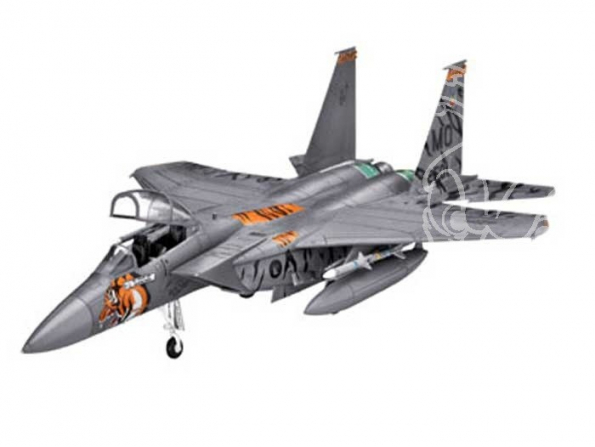 Revell maquette avion 63996 model set F-15E Strike Eagle 1/144