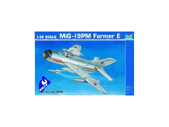 TRUMPETER maquette avion 02209 MIG-19 PM FARMER E 1/32