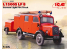 Icm maquette militaire 35527 Mercedes-Benz L1500S LF8 Pompier avec remorque 1/35