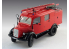 Icm maquette militaire 35527 Mercedes-Benz L1500S LF8 Pompier avec remorque 1/35