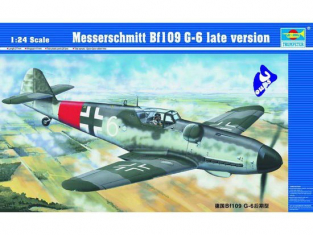 TRUMPETER 02408 MESSERSCHMITT Bf 109 G-6 1/24