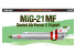 Academy maquette avion 12311 MiG-21MF Soviet Air Force et Export 1/48