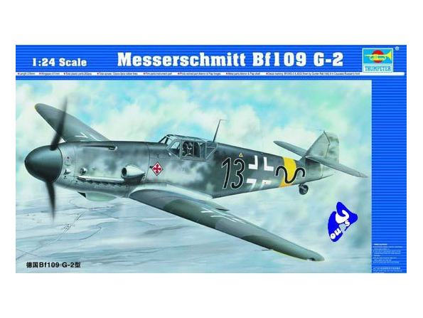 TRUMPETER 02406 MESSERSCHMITT Bf 109 G-2 1/24