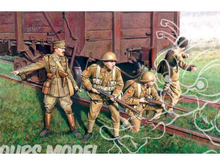 Icm maquette figurines 35301 Infanterie Britannique WWI 1917 - 1918 1/35