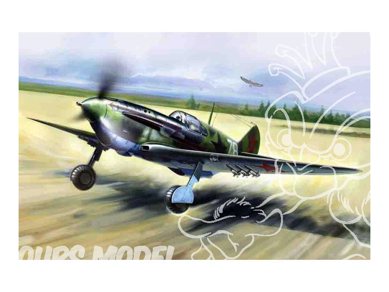 Icm maquette avion 48093 Lavochkin LaGG-3 series 7-11 WWII 1/48