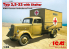Icm maquette militaire 35402 Opel Blitz Type 2,5-32 avec cellule Ambulance WWII 1/35