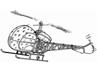 Cmk kit d'amelioration 7019 Detail set pour bell H-13 SIOUX kit Italeri 1/72