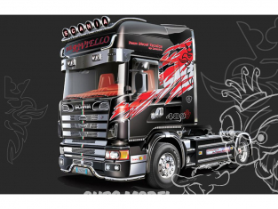 Italeri maquette camion 3922 Scania 164L Topclass 1/24