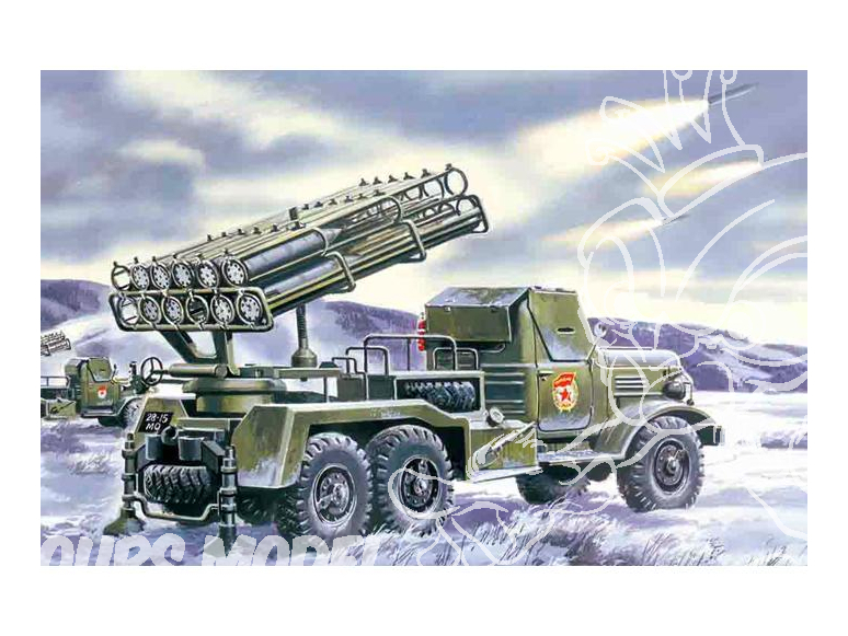 Icm maquette militaire 72591 BM-24-12 Lance roquette multiple 1/72