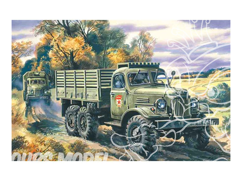 Icm maquette militaire 72541 ZiL-157 1/72