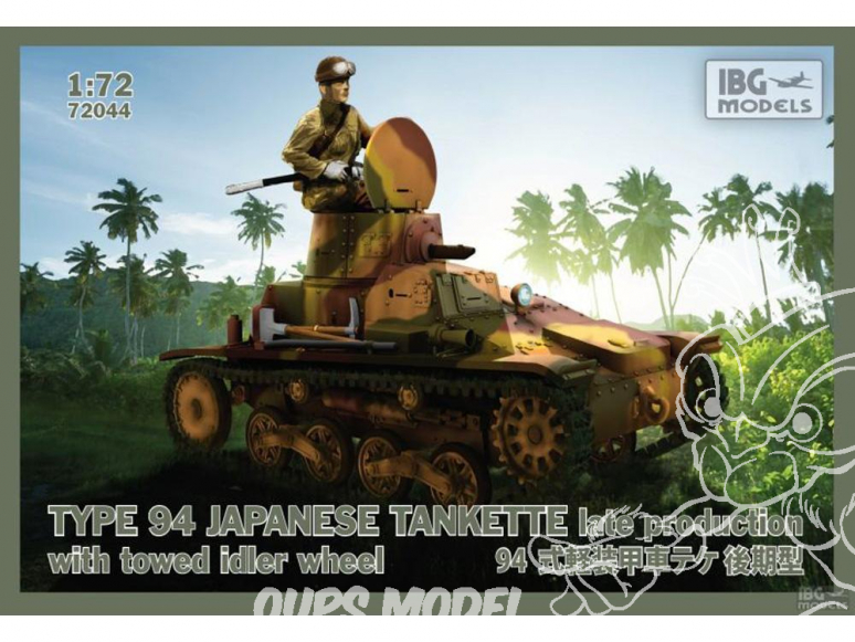 IBG maquette militaire 72044 TYPE 94 CHENILLETTE JAPONAISE (fin de production) 1/72