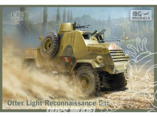 IBG maquette militaire 72031 OTTER VEHICULE DE RECONNAISSANCE LEGER 1/72