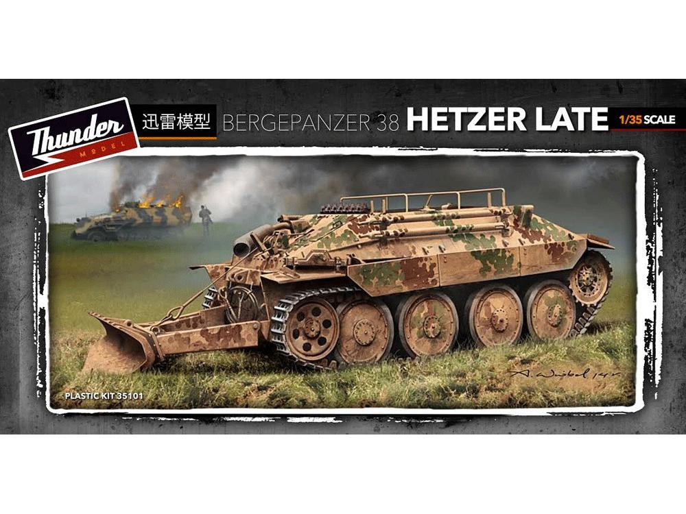 Thunder Models 1//35 Bergepanzer 38 Hetzer Late # 35101