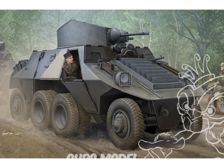 Hobby Boss maquette militaire 83889 M35 Mittlere Panzerwagen (ADGZ-Daimler) 1/35