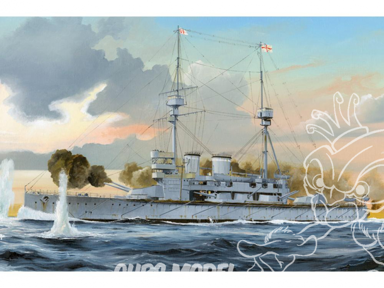 hobby boss maquette bateau 86508 HMS Lord Nelson 1/700