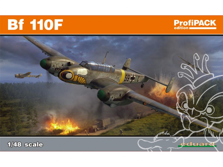 EDUARD maquette avion 8207 Messerschmitt Bf 110F ProfiPack Edition 1/48