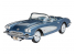 Revell maquette voiture 07037 &#039;58 Corvette Roadster 1/24