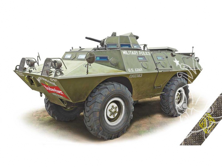 Ace Maquettes Militaire 72431 XM-706 E1 COMMANDO CAR 1/72