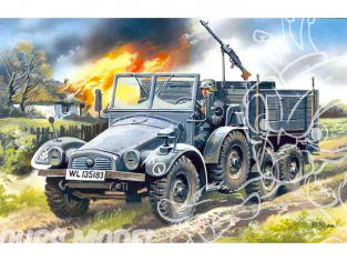 Icm maquette militaire 72451 Krupp L2H143 Kfz.70 1/72