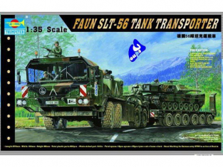 Trumpeter maquette militaire 00203 Tank TRANSPORT Slt-56 1/35