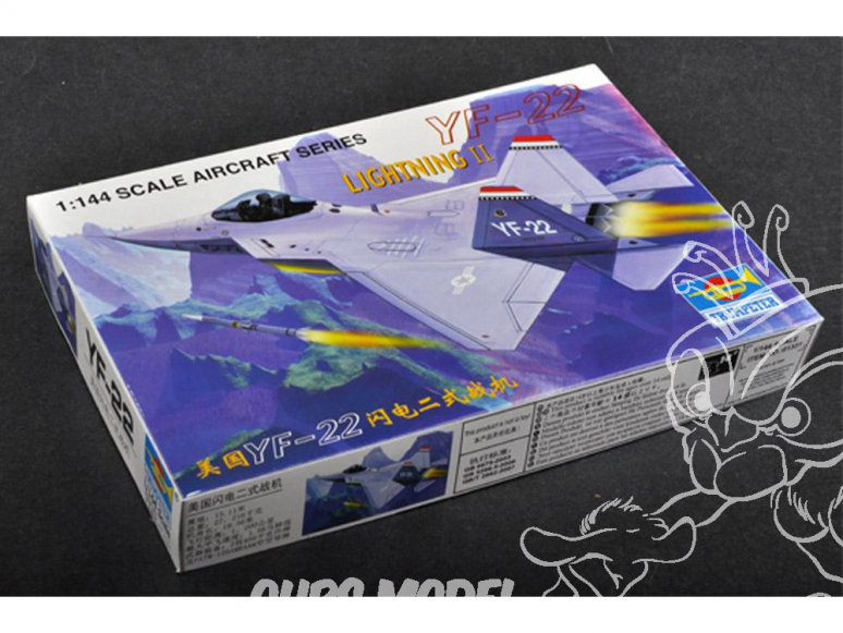 Trumpeter maquette avion 01331 Lockheed YF-22 LIGHTNINGⅡ 1/144