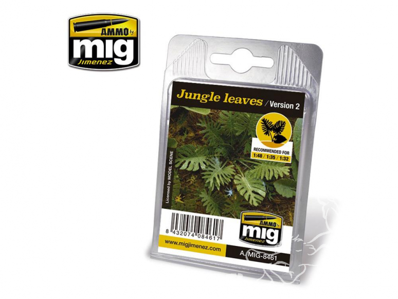 Mig végétation 8461 Feuilles de la Jungle Version 2
