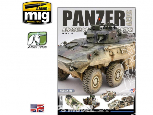 MIG Librairie 0054 Panzer Aces 54 en langue Anglaise Modern AFV